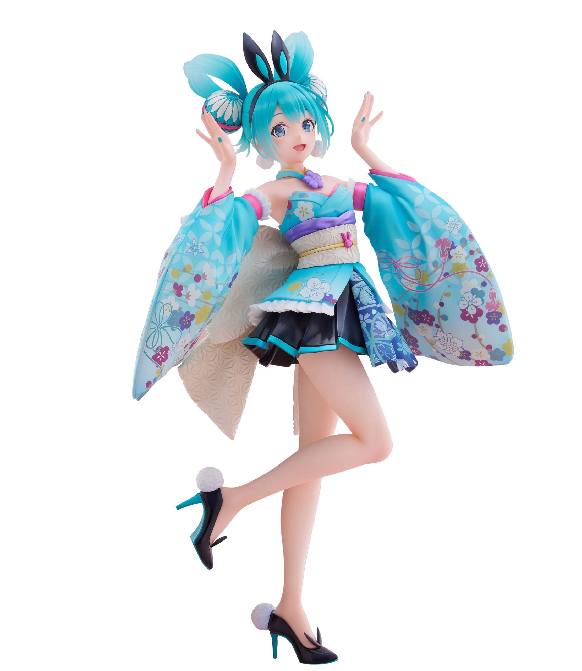 Hatsune Miku F:NEX PVC Szobor 1/7 Hatsune Miku Wa-bunny 27 cm