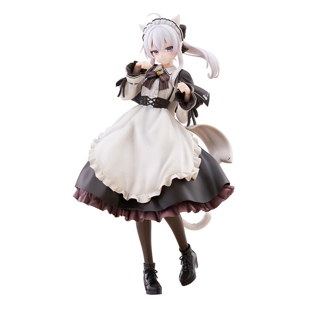 Wandering Witch: The Journey of Elaina F:NEX PVC Szobor 1/7 Elaina Maid costume  cat ears Ver. 24 cm