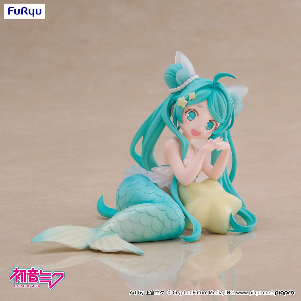 Hatsune Miku Desktop Fairy PVC Szobor Hatsune Miku Mermaid princess Ver. 9 cm