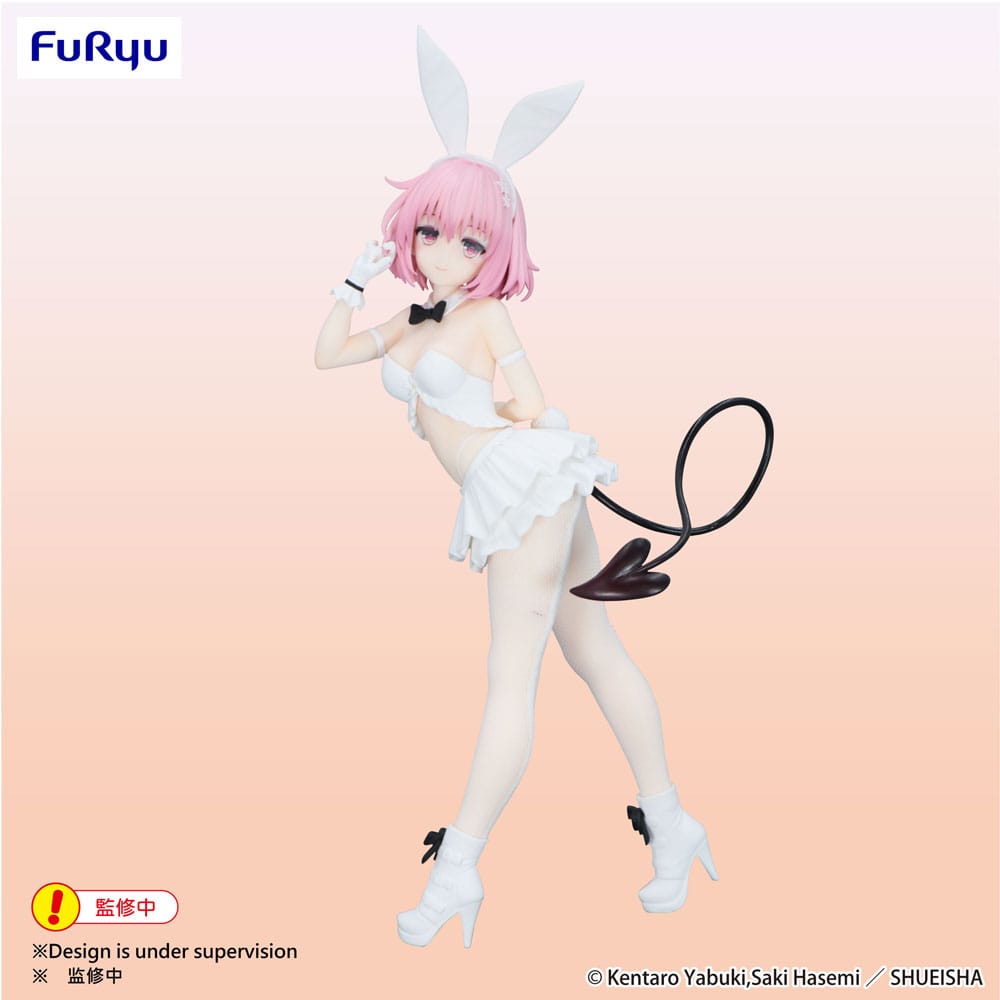 To Love-Ru Darkness BiCute Bunnies PVC Szobor Momo Belia Deviluke White Color Ver. 27 cm