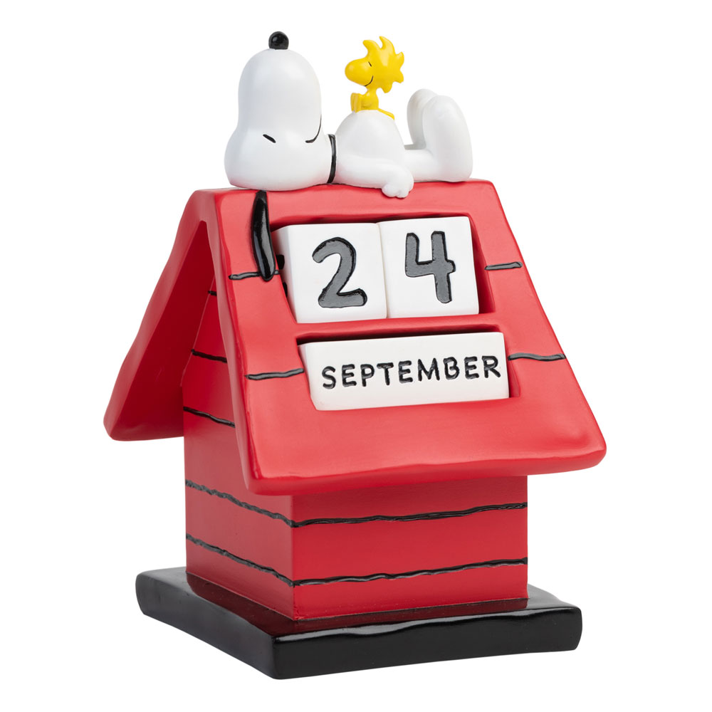 Peanuts 3D perpetual Naptár Snoopy Doghouse