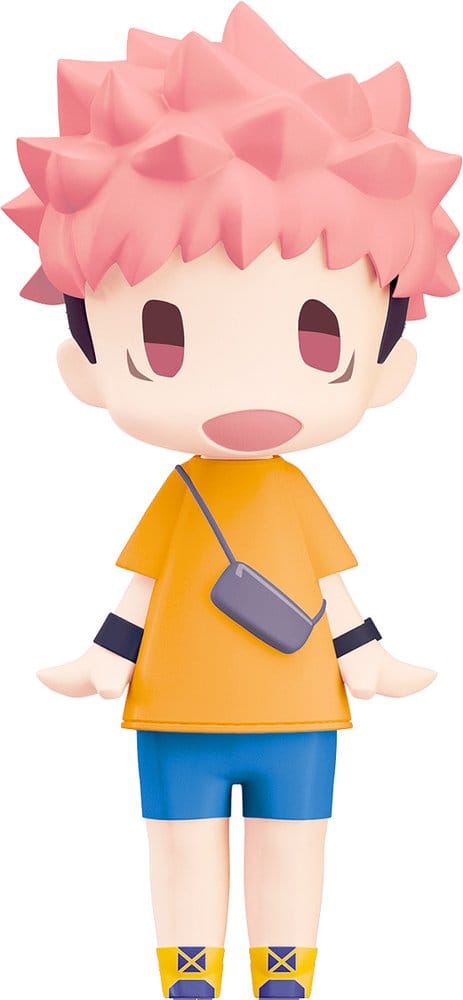 Jujutsu Kaisen HELLO! GOOD SMILE Akciófigura Yuji Itadori: Casual Outfit Ver. 10 cm