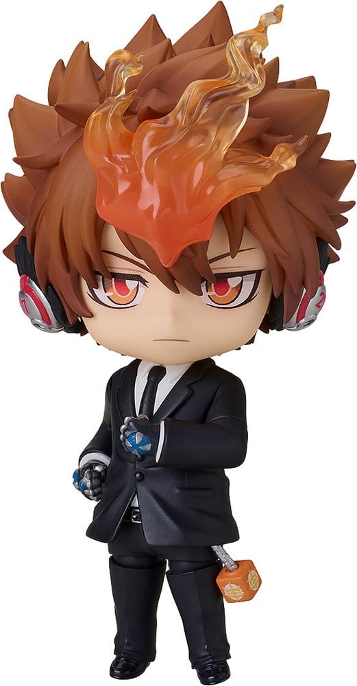 Reborn! Series Nendoroid Akciófigura Tsunayoshi Sawada: Black Suit Ver. 11 cm