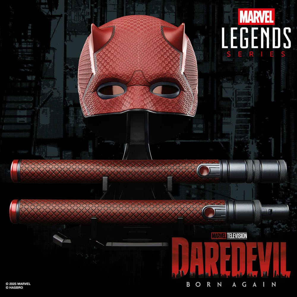 Daredevil: Born Again Prémium Roleplay Maszk and Billy Club