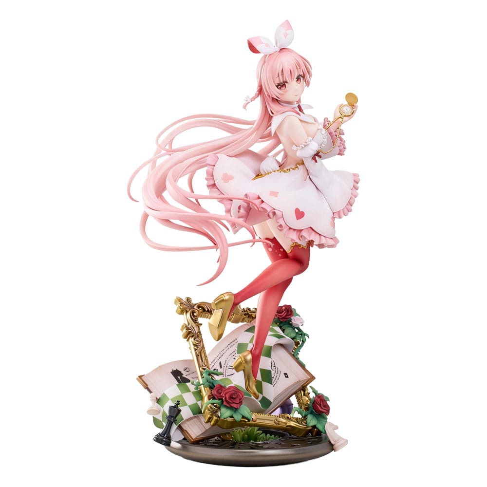Original Character PVC Szobor 1/7 White Rabbit Rosu Wonderland Ver. Illustrated by Rosuuri Deluxe Kiadás 29 cm
