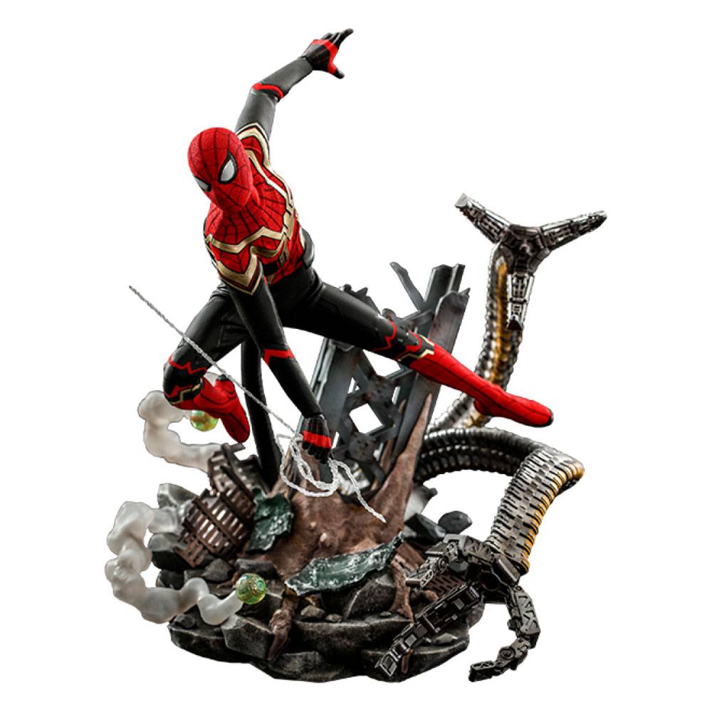 Spider-Man: No Way Home Movie Masterpiece Action Figure 1/6 Spider-Man (Integrated Suit) Deluxe Ver. 29 cm