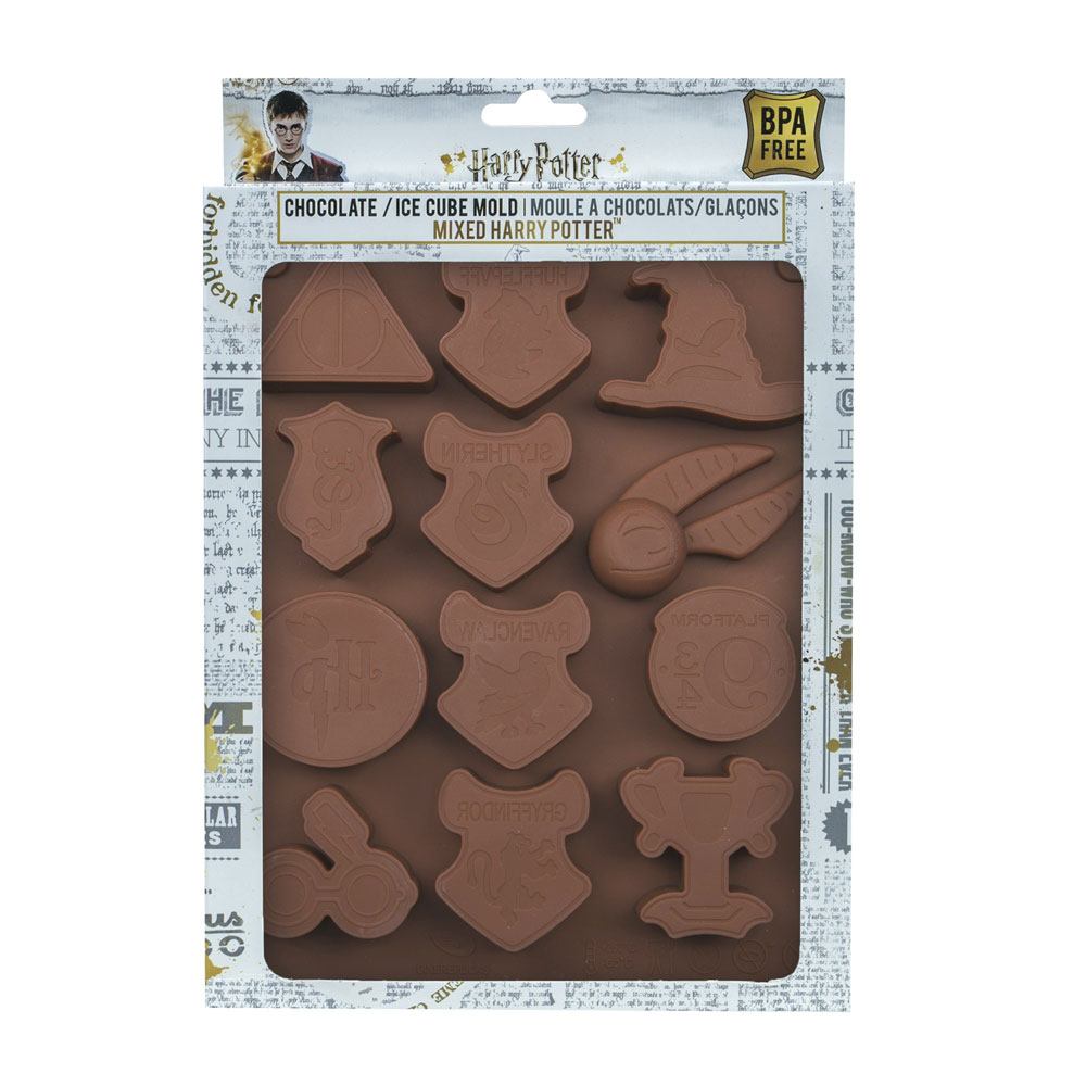 Harry Potter Chocolate / Ice Cube Mold Emblémák