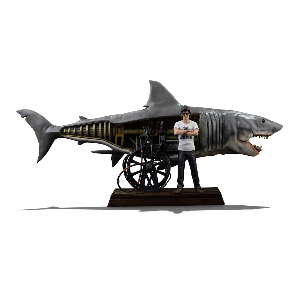 Jaws Deluxe Art Scale Szobor 1/10 Steven Spielberg Jaws 50th Évfordulós 27 cm