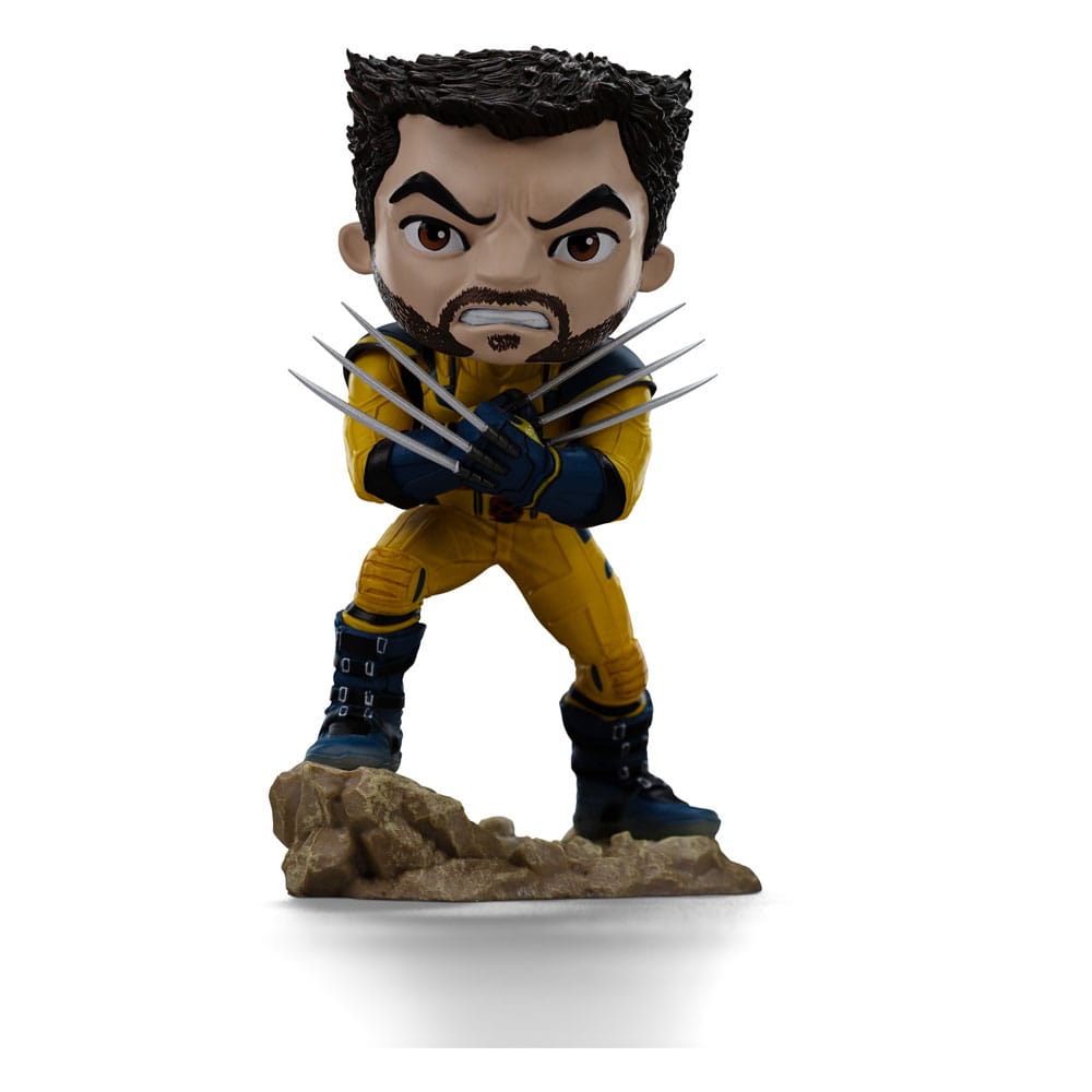 Deadpool & Wolverine Mini Co. PVC Figura Wolverine Unmasked 14 cm