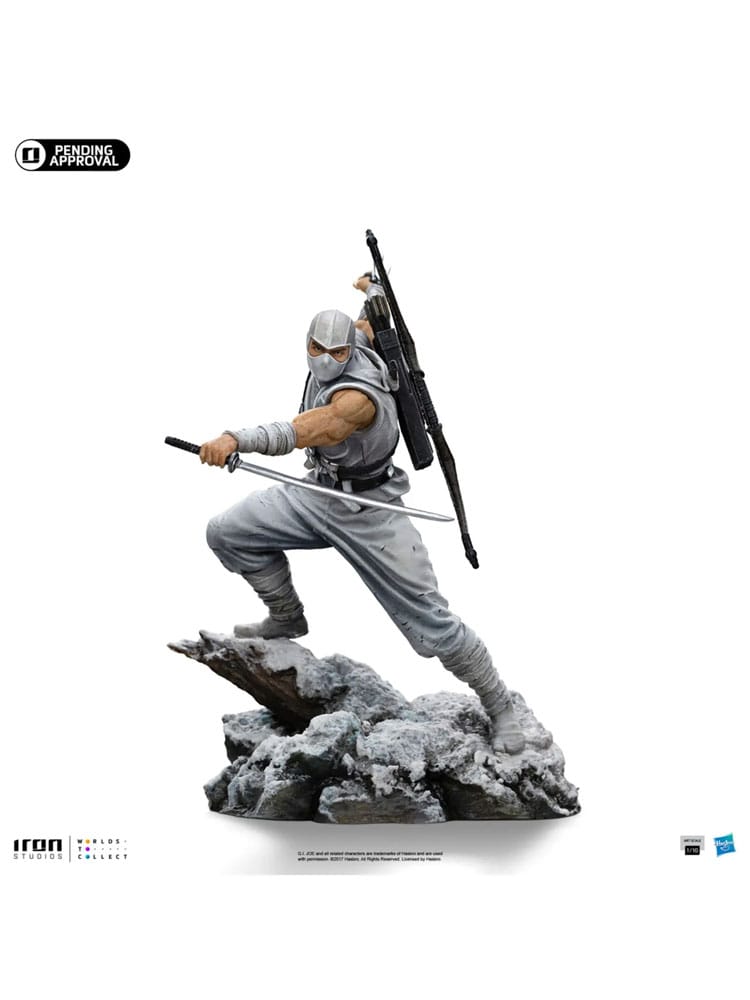 GI Joe Art Scale Szobor 1/10 Storm Shadow 23 cm