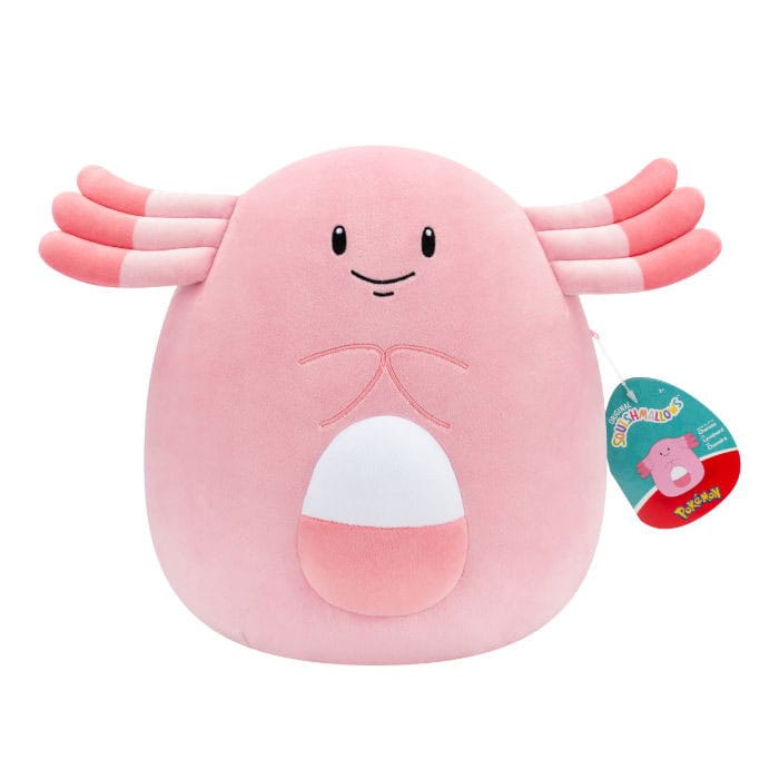 Pokémon Squishmallows Plüss Figura Chansey 25 cm