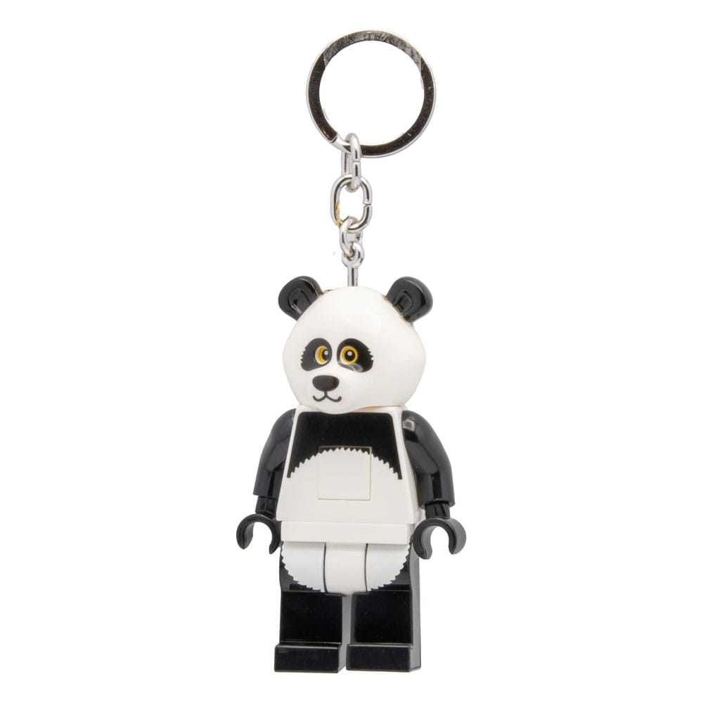 LEGO Minifigures Lámpa-Up Kulcstartó Panda Guy 8 cm
