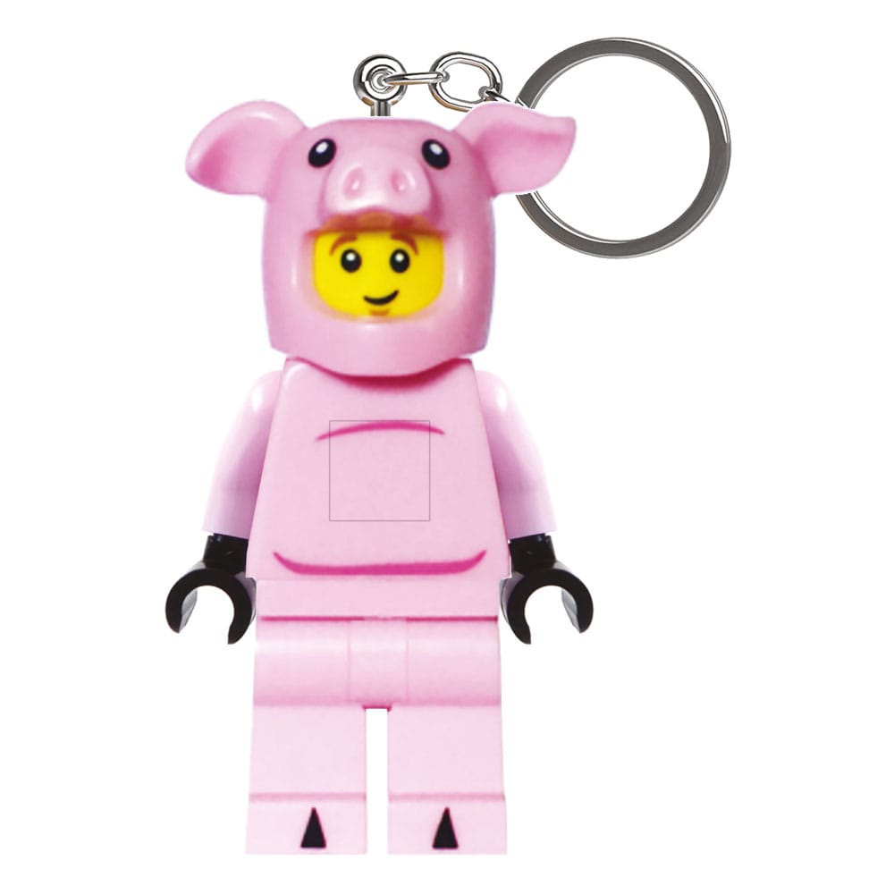 LEGO Minifigures Lámpa-Up Kulcstartó Piggy Guy 8 cm