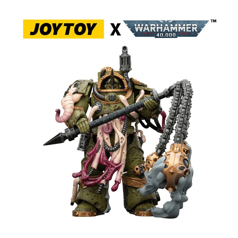 Warhammer 40,000 Akciófigura Death Guard Blightlord Terminator 2  Flail of Corruption 14 cm