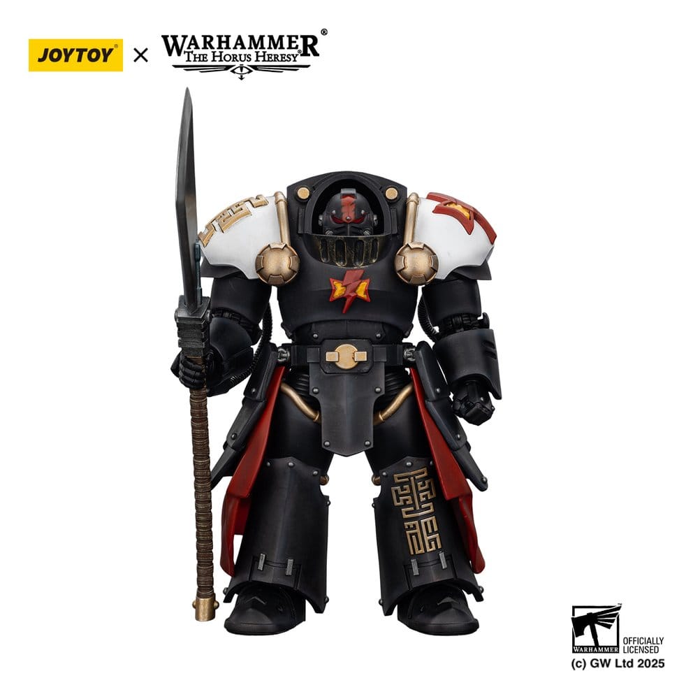 Warhammer The Horus Heresy Akciófigura White Scars Ebon Keshig Terminator 2  Power Glaive 13 cm