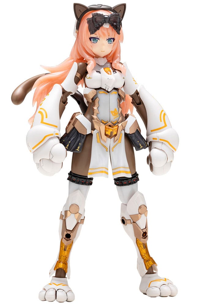 Keret Arms Girl Plastic Modellkészlet Durga I Cat Armor Ver. Calico 16 cm