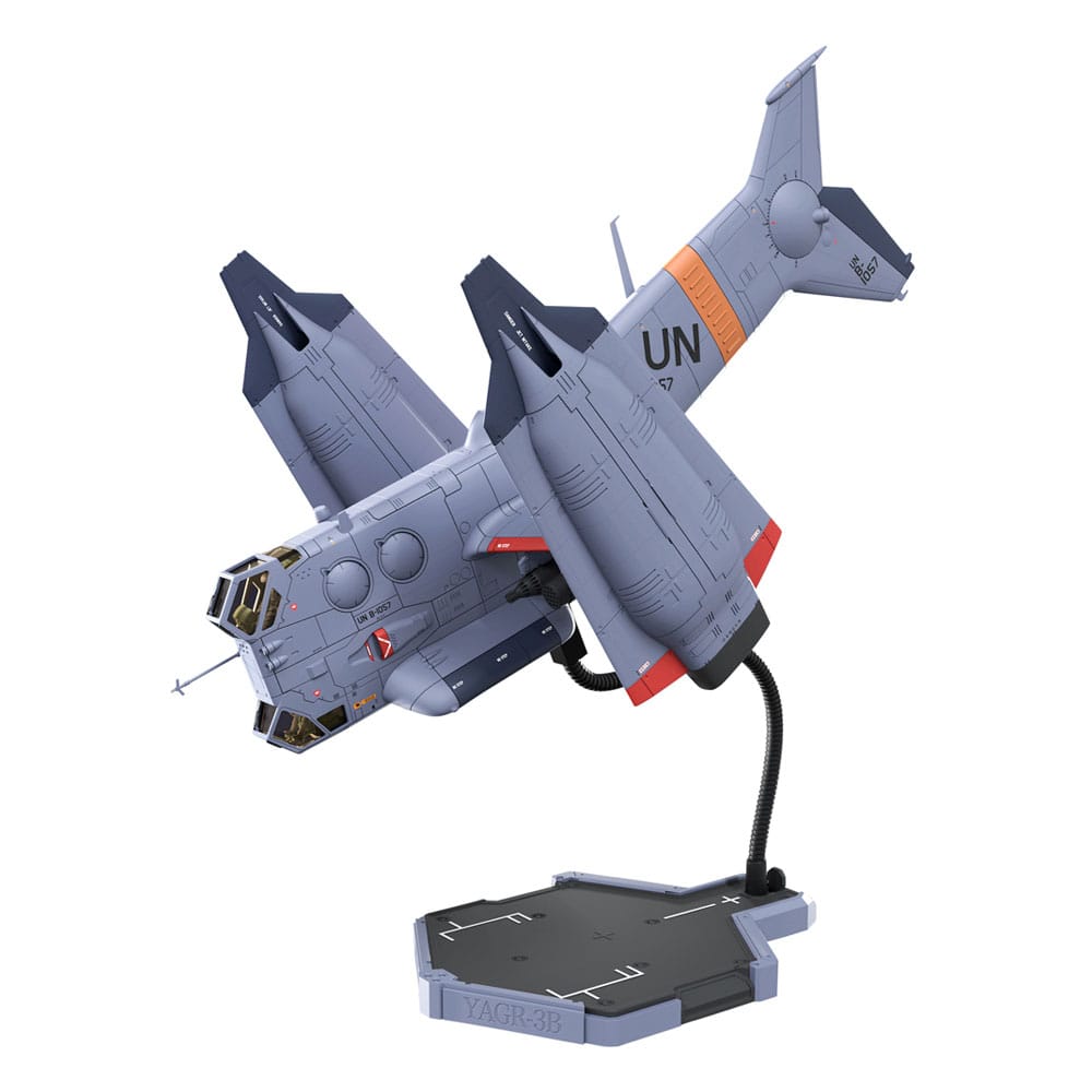 Evangelion: 3.0 You can (not) redo Plastic Modellkészlet 1/72 YAGR-3B UNAF Close Air Support VTOL Aircraft 14 cm