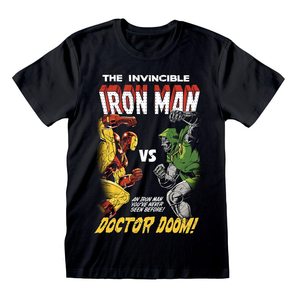 Marvel  Póló Iron Man vs Doom XL-es méretű