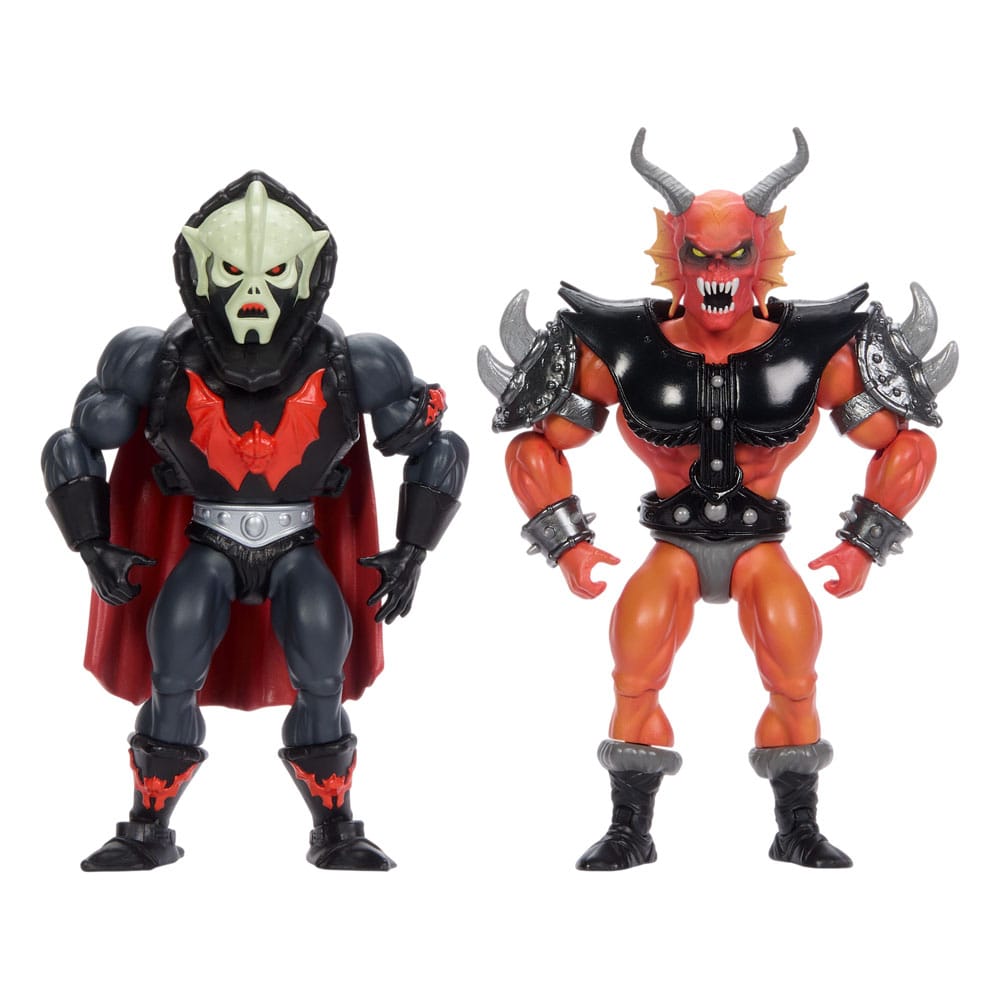 Masters of the Universe x Stranger Things Origins Akciófigura 2-Csomag Hordak & Hellfire-Man 14 cm