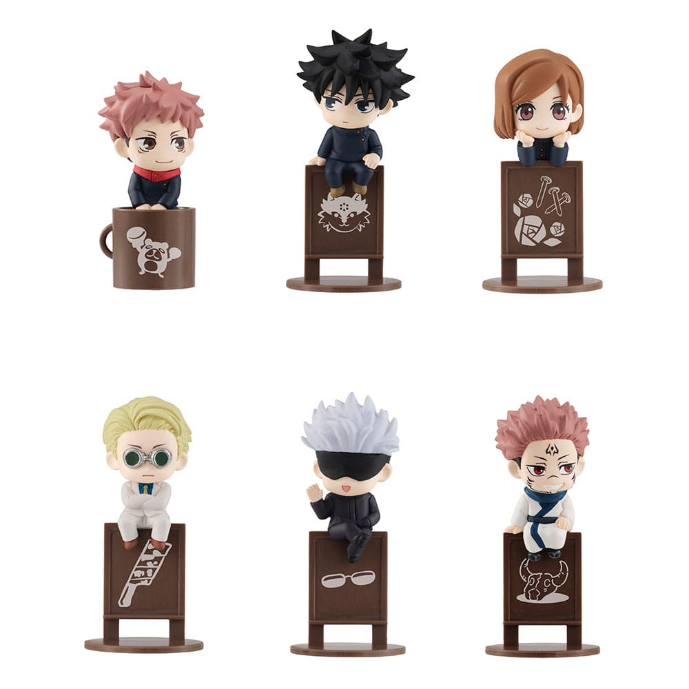 Jujutsu Kaisen Ochatomo Series Trading Figura 4 cm Válogatás (6)