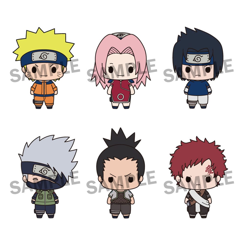 Naruto Chokorin Mascot Series Trading Figura 5 cm Blind Doboz Válogatás (6)