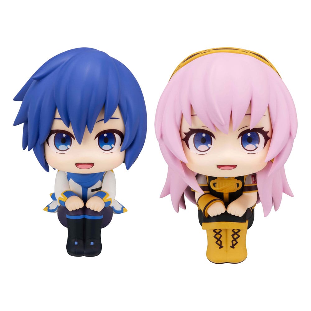 Vocaloid Look Up PVC Statues Megurine Luka & Kaito ( Ajándék) 11 cm