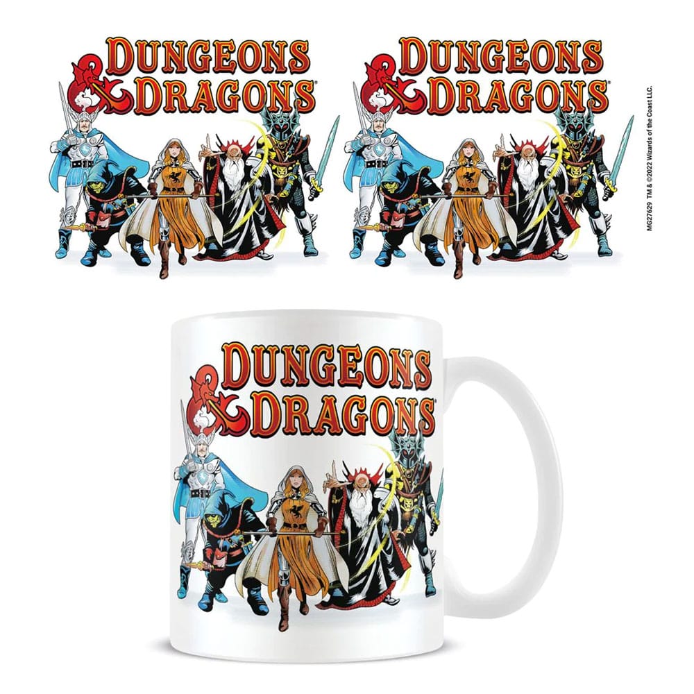 Dungeons & Dragons Bögre Retro Group