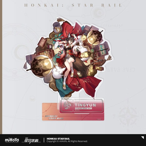 Honkai: Star Rail Acryl Figura: Tingyun 17 cm