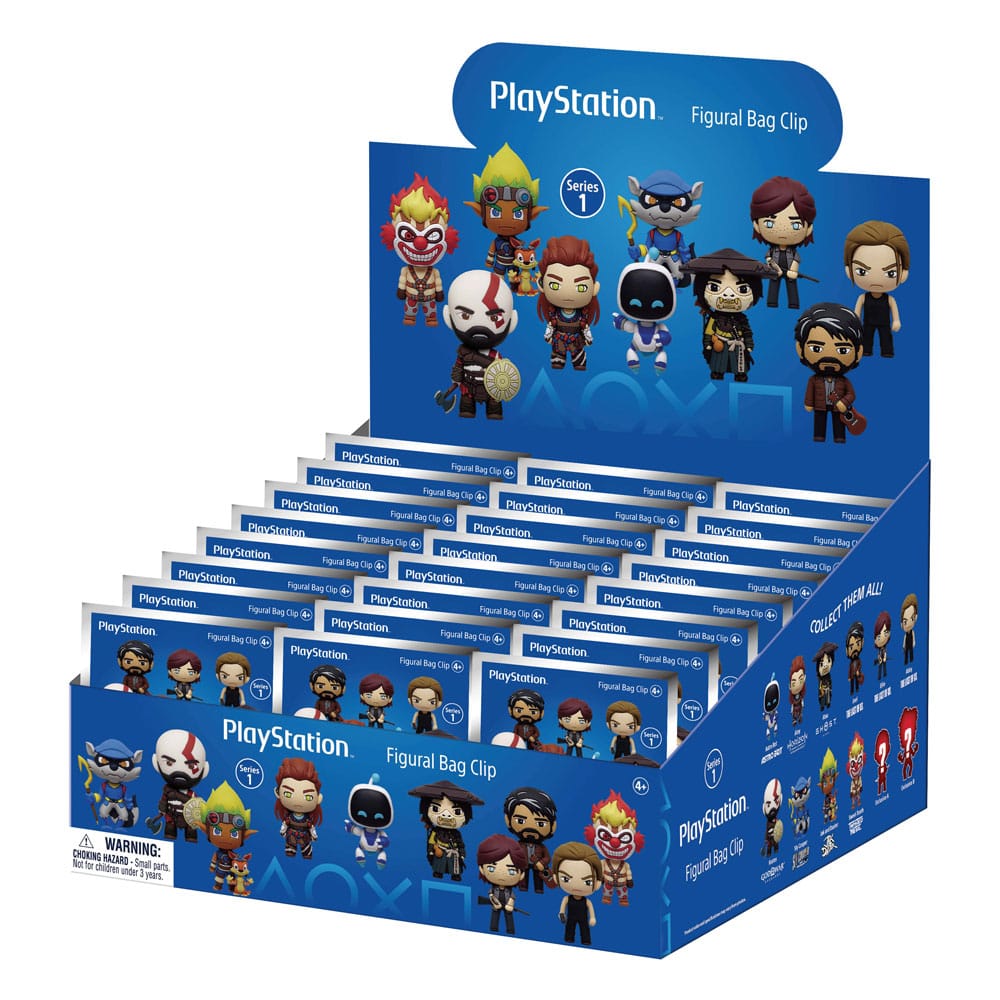 Playstation 3D Foam Táska Clips Series 1 Készlet (24)