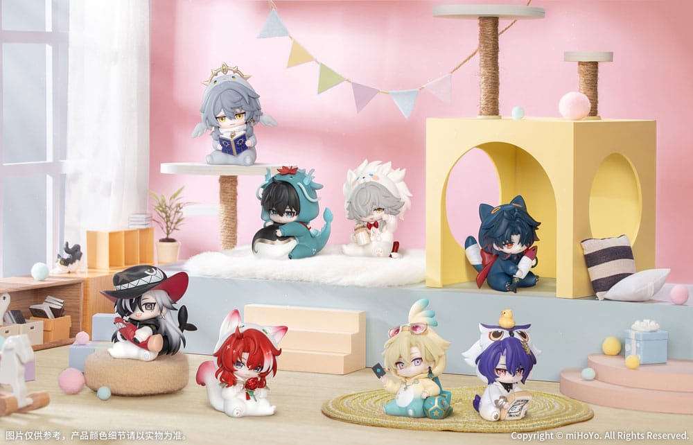 Honkai: Star Rail Mini Figurák Boys’ Dorm Series Chibi (8)