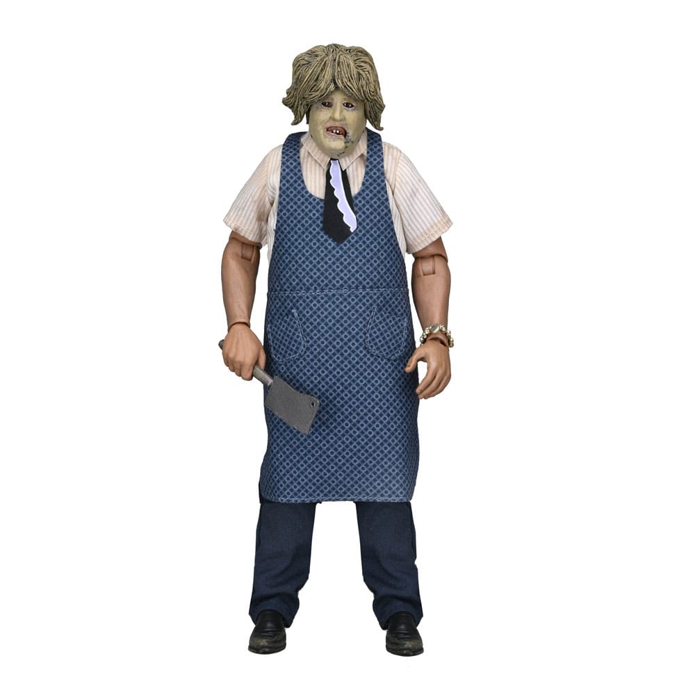 Texas Chainsaw Massacre Clothed Akciófigura Leatherface  Old Lady Maszk 20 cm