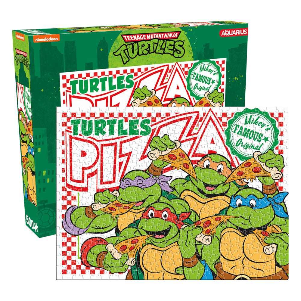 Teenage Mutant Ninja Turtles Kirakós Puzzle Pizza (500 Darabos)