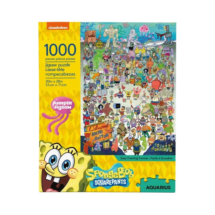 SpongeBob Kirakós Puzzle Cast (1000 Darabos)