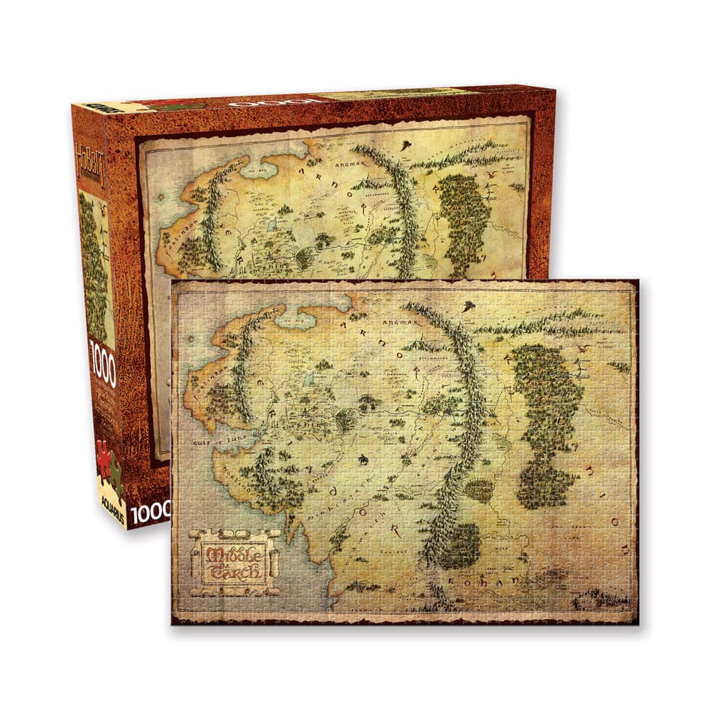 The Hobbit Kirakós Puzzle Map (1000 Darabos)