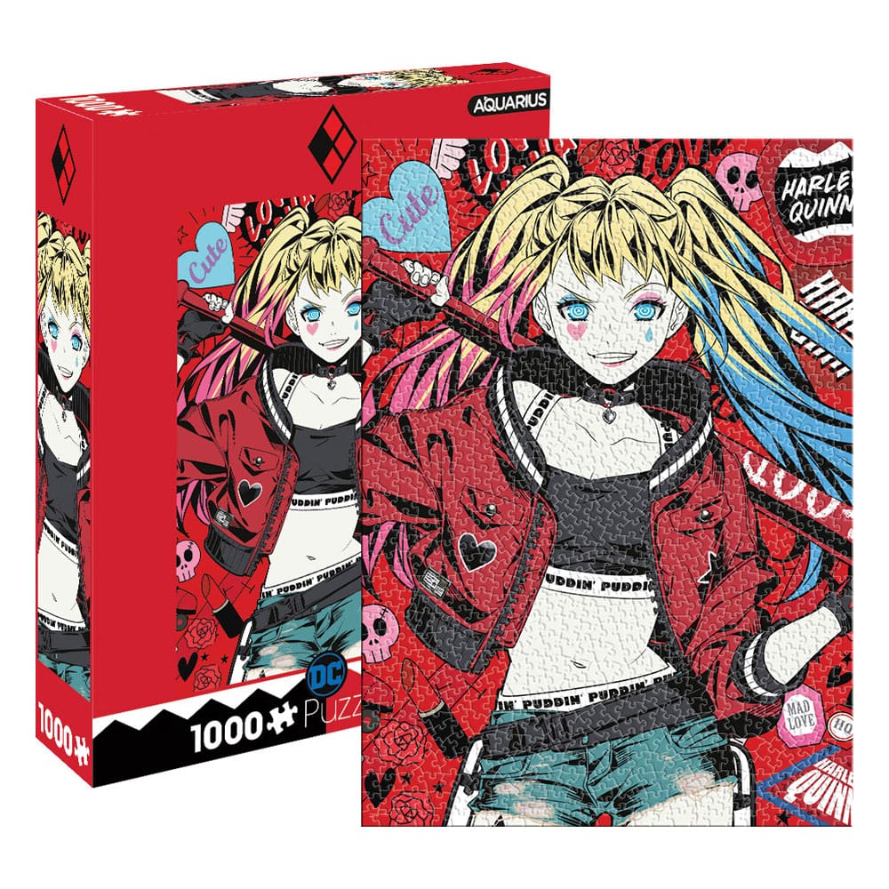 DC Comics Kirakós Puzzle Harley Quinn Puddin´ (1000 Darabos)