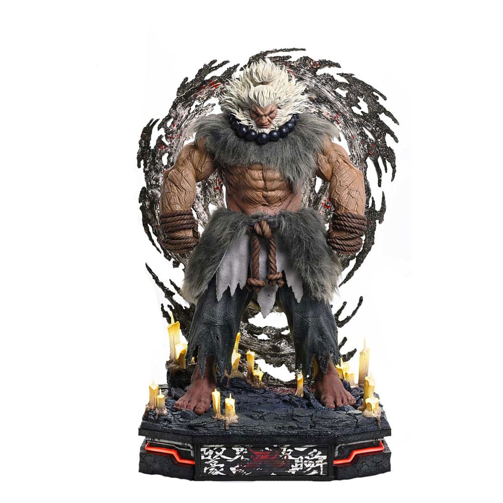 Street Fighter 6 Prémium Masterline Series Szobor 1/4 Akuma Ultimate Verzió 69 cm