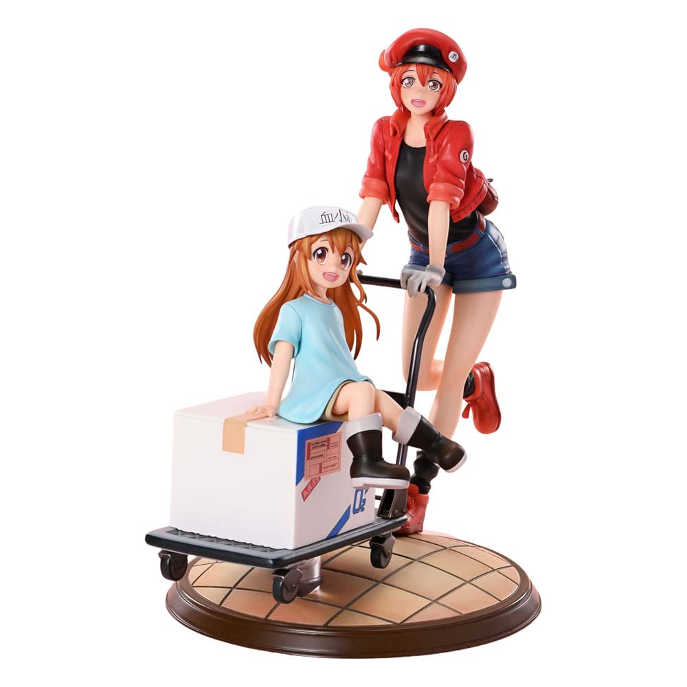 Cells at Work Prisma Wing PVC Szobor Red Blood Cell & Platelet  26 cm