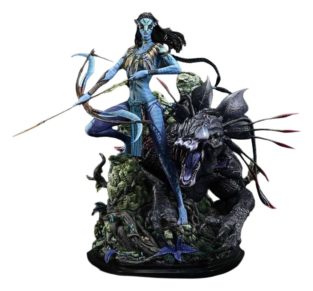Avatar (Film) Real Elite Masterline Series Szobor 1/4 Neytiri & Thanator 75 cm