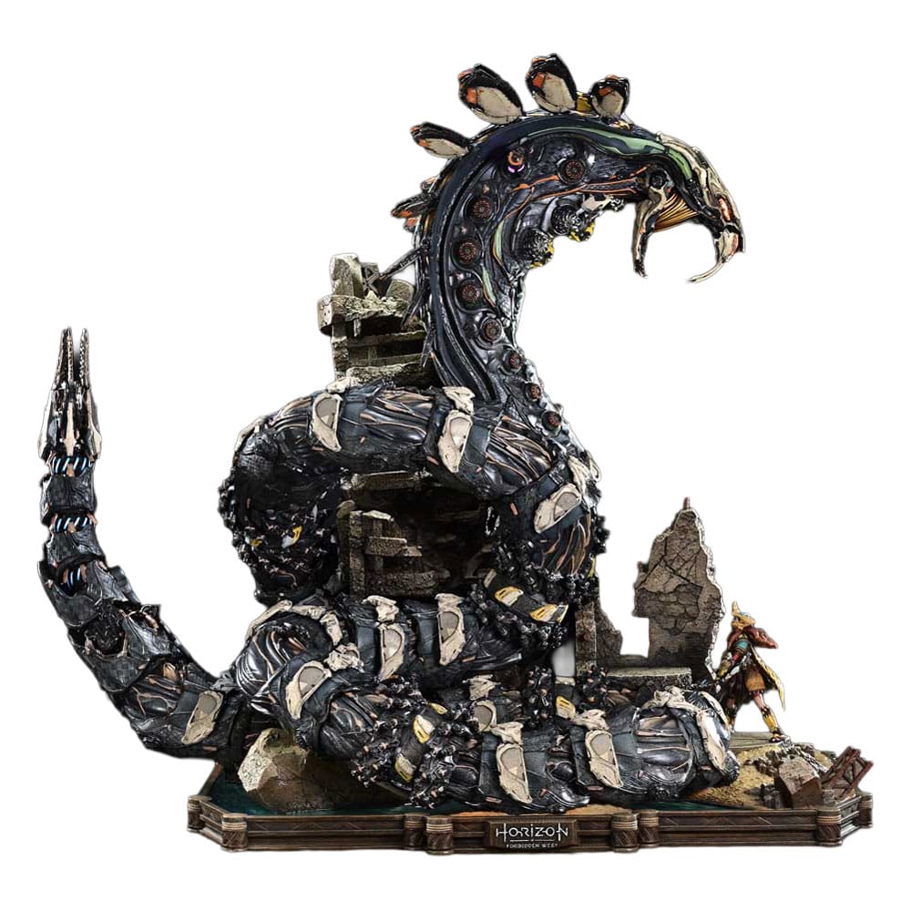 Horizon Forbidden West Ultimate Dioráma Masterline Series Szobor Aloy vs. The Slitherfang 82 cm