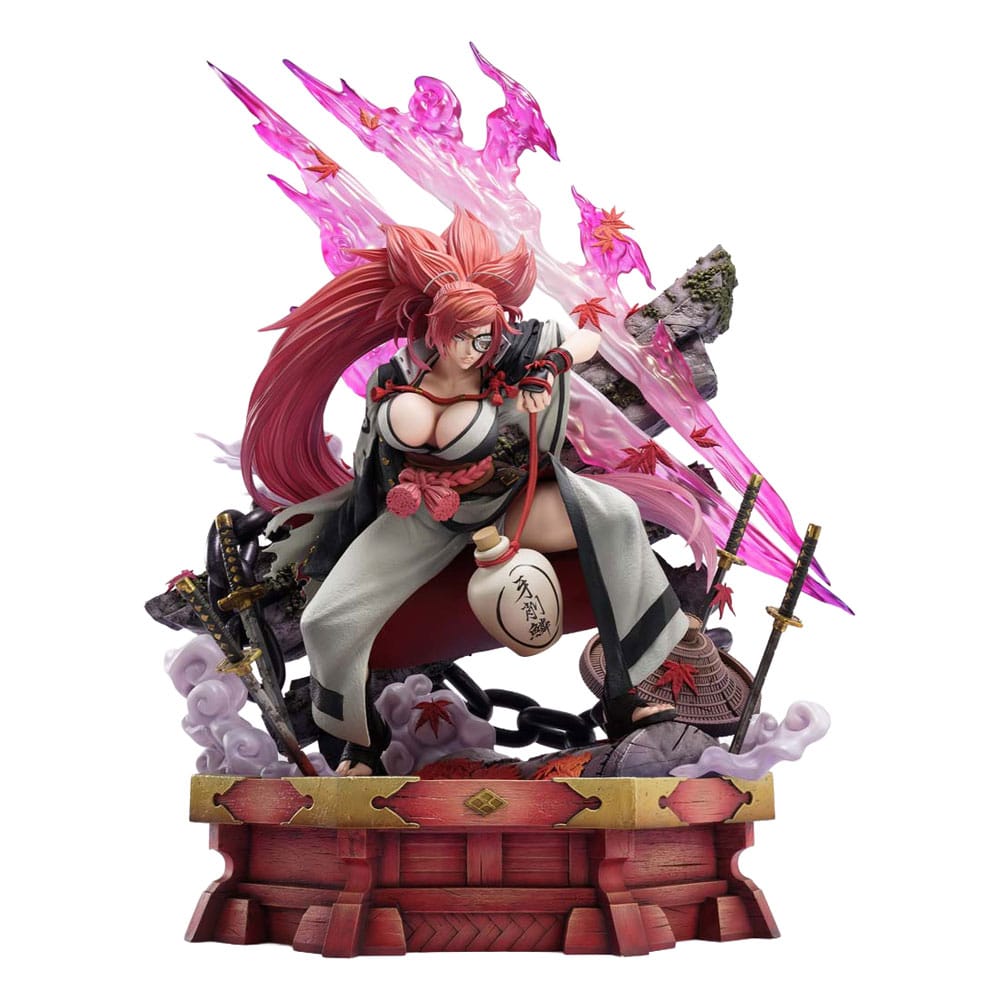 Guilty Gear Strive Ultimate Prémium Masterline Series Szobor 1/4 Baiken Bonus Verzió 80 cm