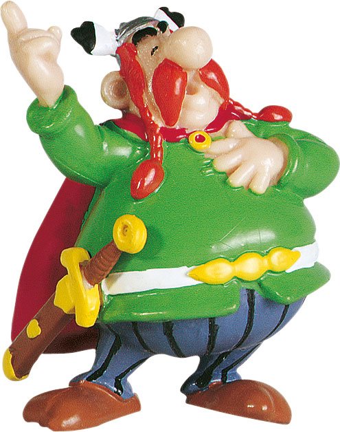 Asterix Figura Vitalstatistix the chief 6 cm