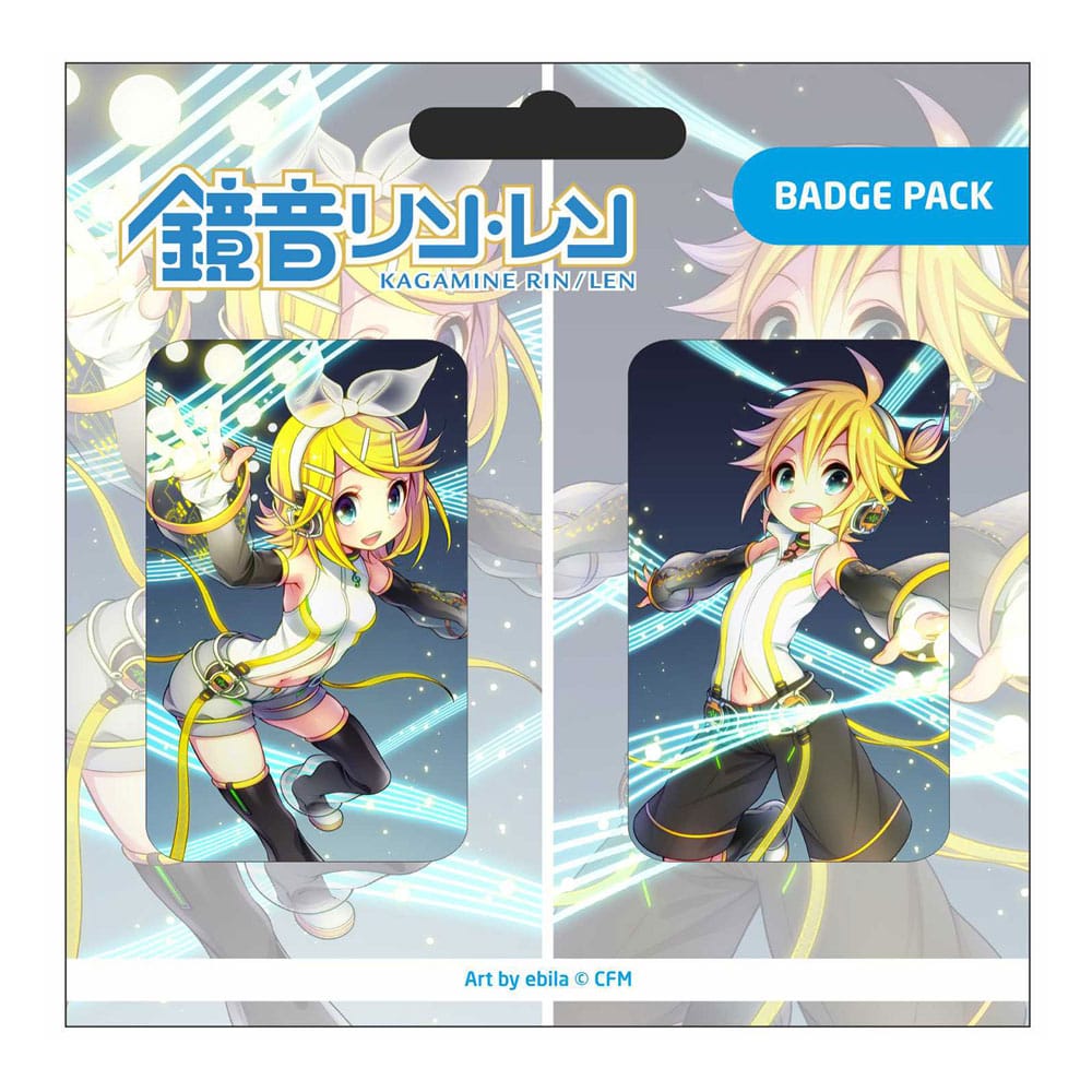 Hatsune Miku Kitűző Badges 2-Csomag Csomag C