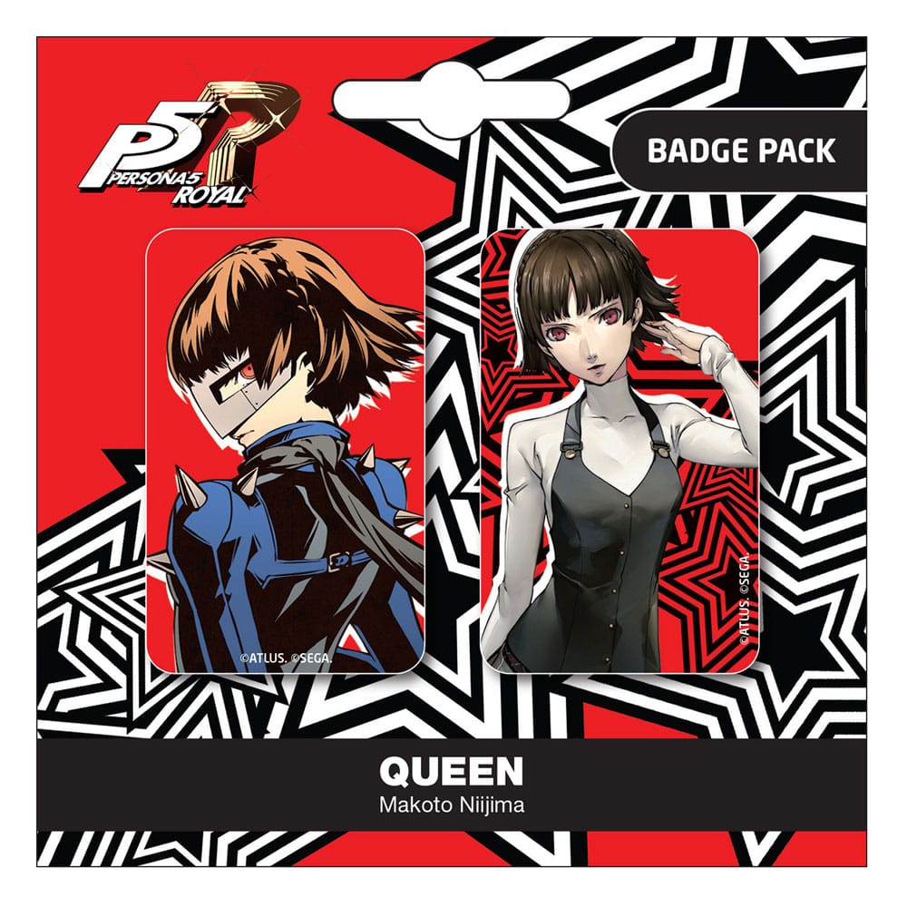 Persona 5 Royal Kitűző Badges 2-Csomag Csomag D