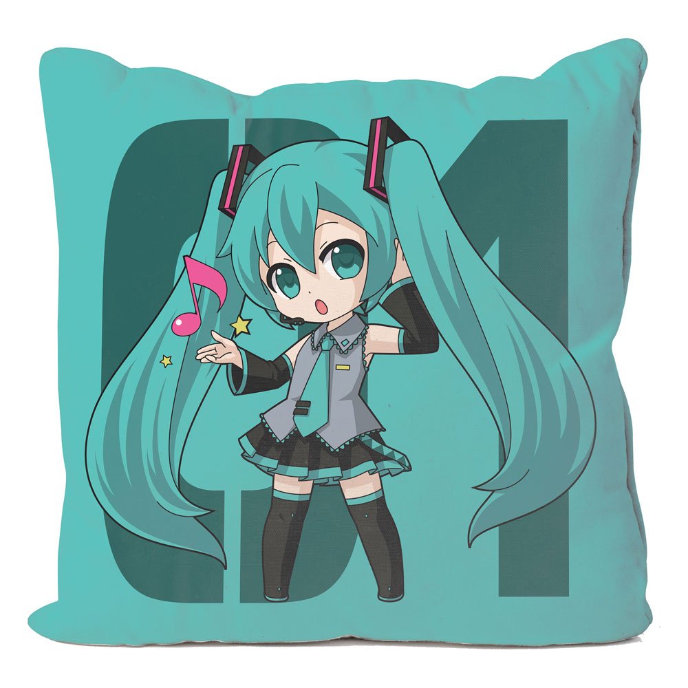 Vocaloid Párna Case Hatsune Miku 50 x 50 cm