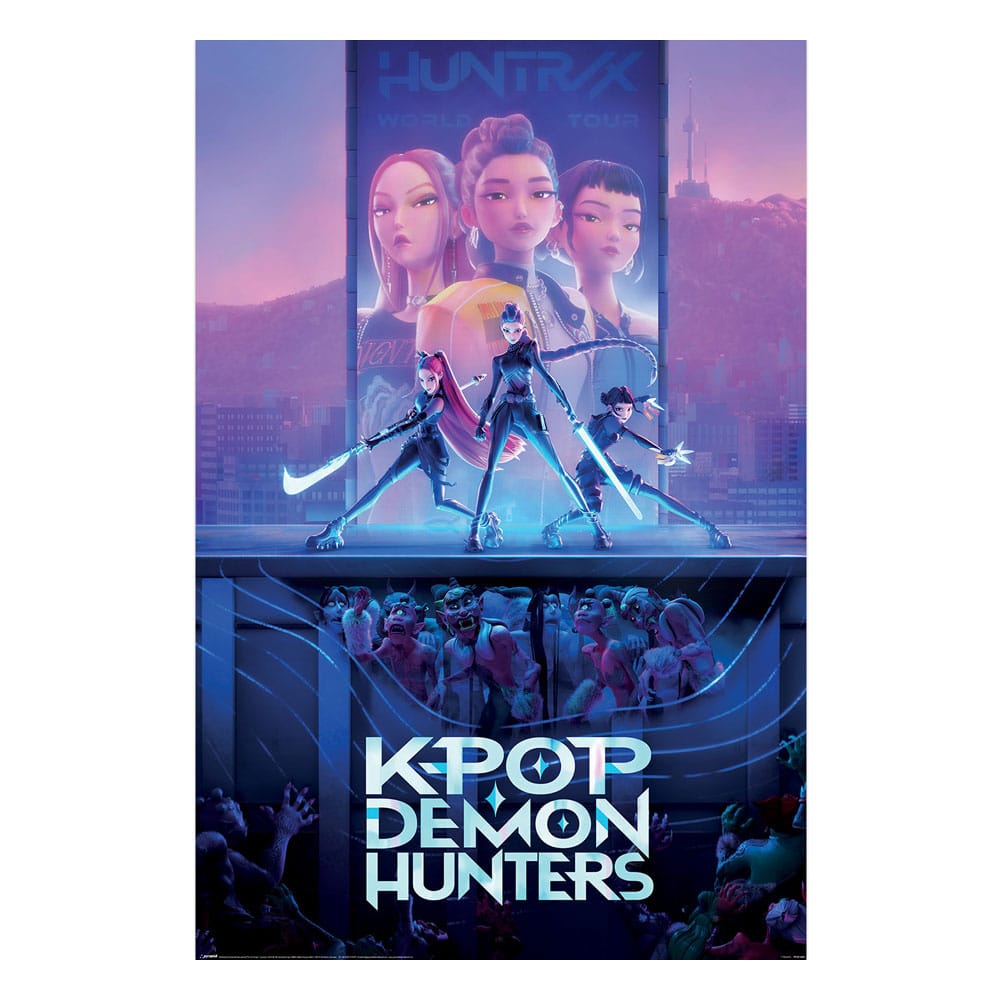 KPop Demon Hunters Poszter Csomag Movie Kulcs Art 61 x 91 cm (4)