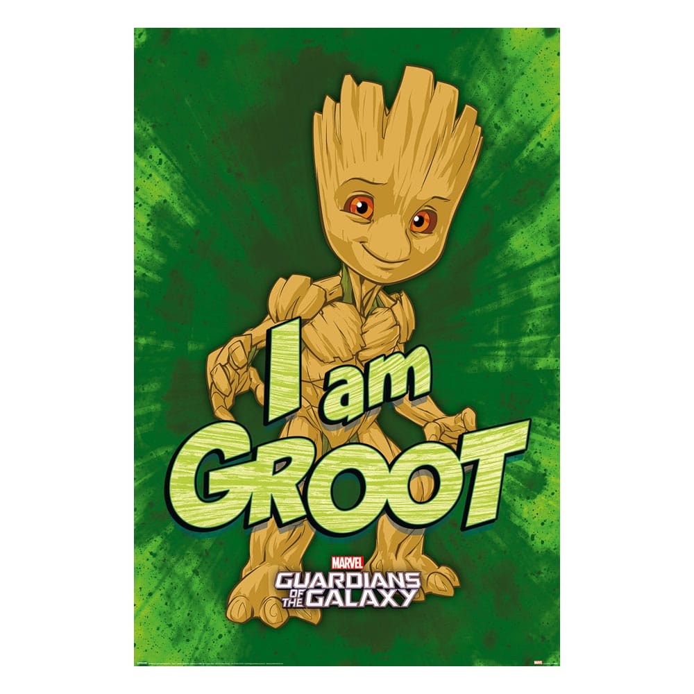 Marvel Poszter Csomag Guardians of the Galaxy I am Groot 61 x 91 cm (4)