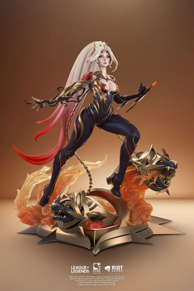 League of Legends Hall of Legends 2025 Szobor 1/6 Kai´sa Immortalized Legend 29 cm
