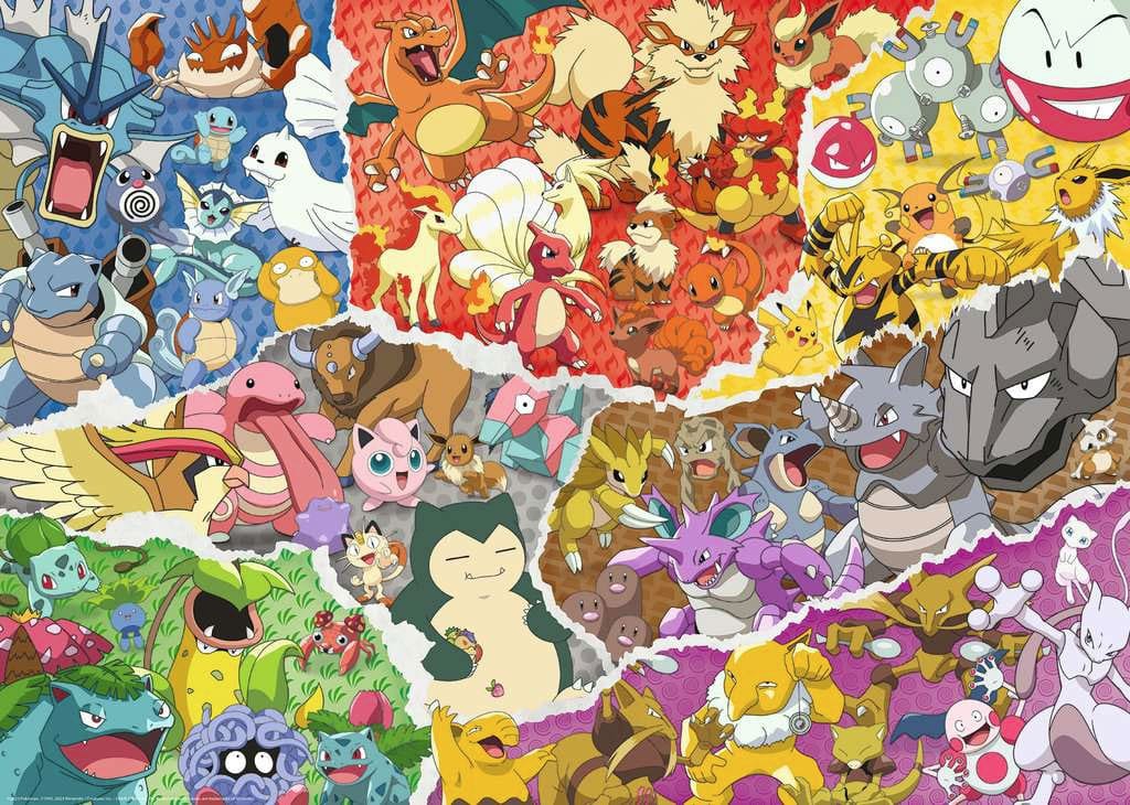 Pokémon Kirakós Puzzle Pokémon Adventure (1000 Darabos)