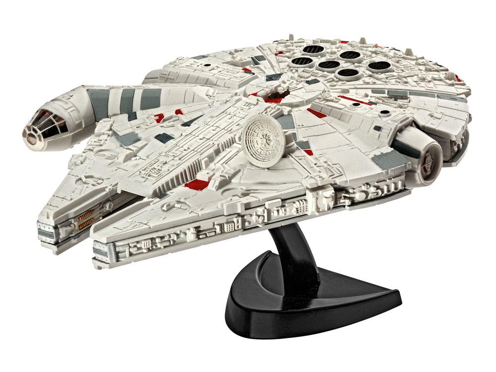 Star Wars Episode VII Modellkészlet 1/241 Millennium Falcon 10 cm