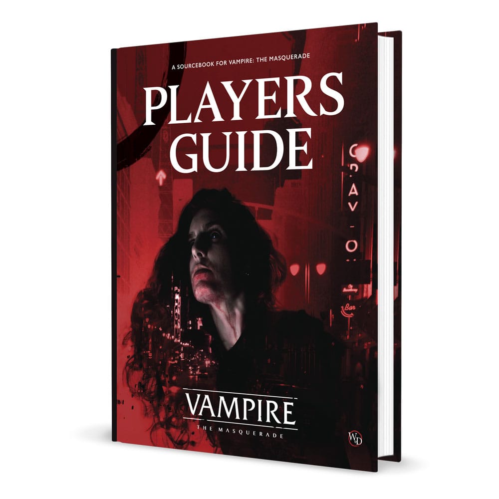 Vampire The Masquerade 5th Kiadás RPG Könyv Players Guide *Englische Verzió*